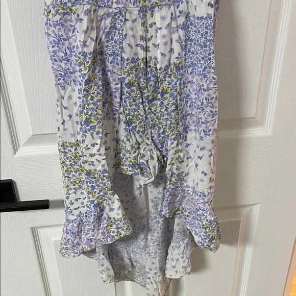 Floral Patchwork Romper - Picture 3 of 4